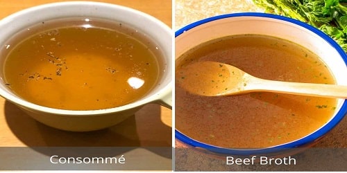 Difference Between Broth, Consommé And Soup