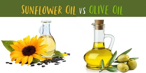 Differences Between Olive Oil And Sunflower Oil