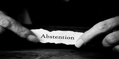 Abstention